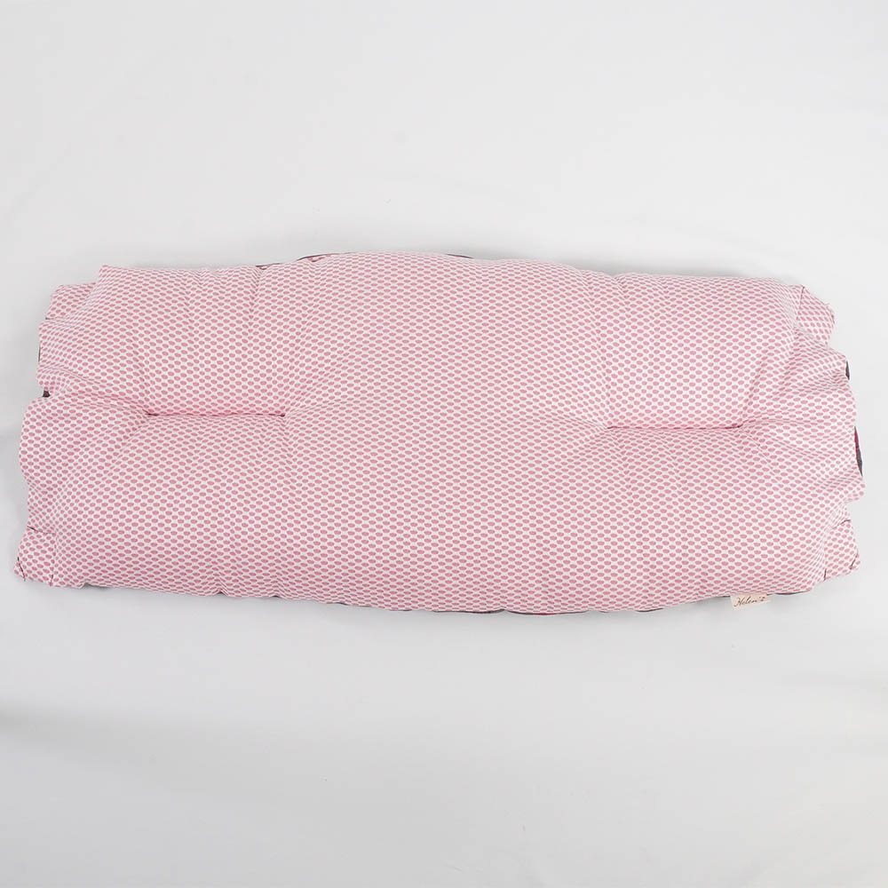 【500円OFF】DOME3レギュラー用クッションセット 夏用ぷくぷく あごのせクッション+夏用キャリークッションベッド Sサイズ 東洋紡iCOLD 接触冷感 マカロンチョコ