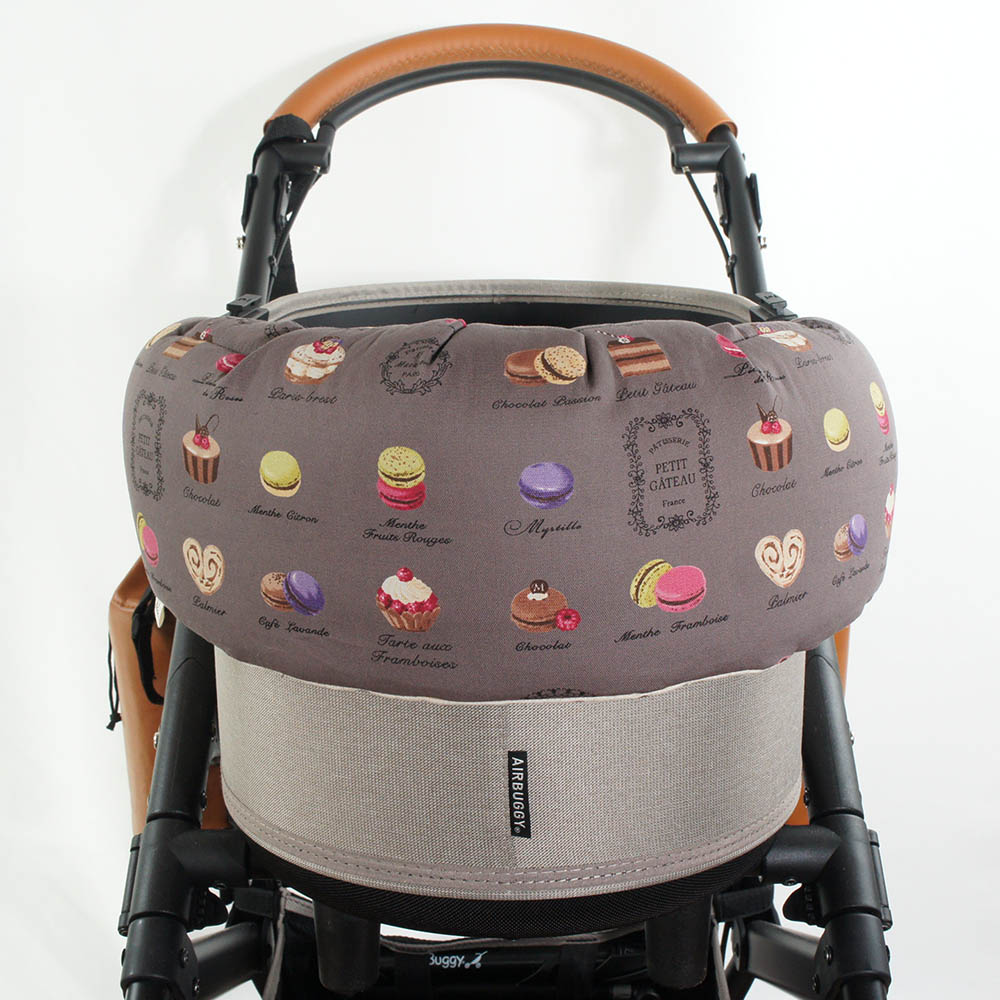 【500円OFF】DOME3レギュラー用クッションセット ぷくぷく あごのせクッション＋縁無しクッションベッド Mサイズ マカロンチョコドット