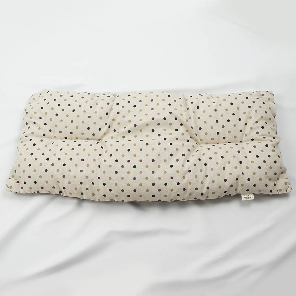 【500円OFF】DOME3レギュラー用クッションセット ぷくぷく あごのせクッション＋縁無しクッションベッド Mサイズ マカロンチョコドット