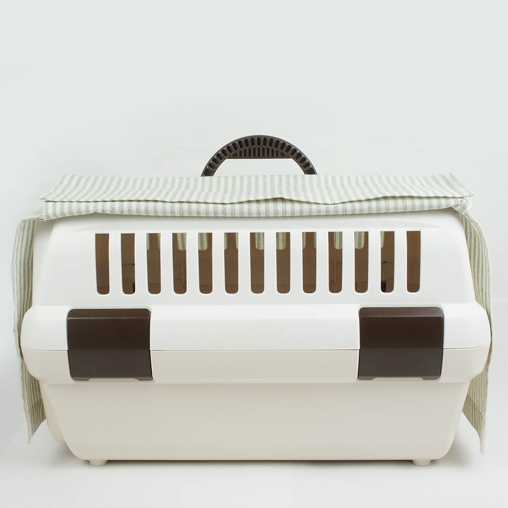 ペットキャリー 目隠し イージーカバー/クレートカバー ブルー