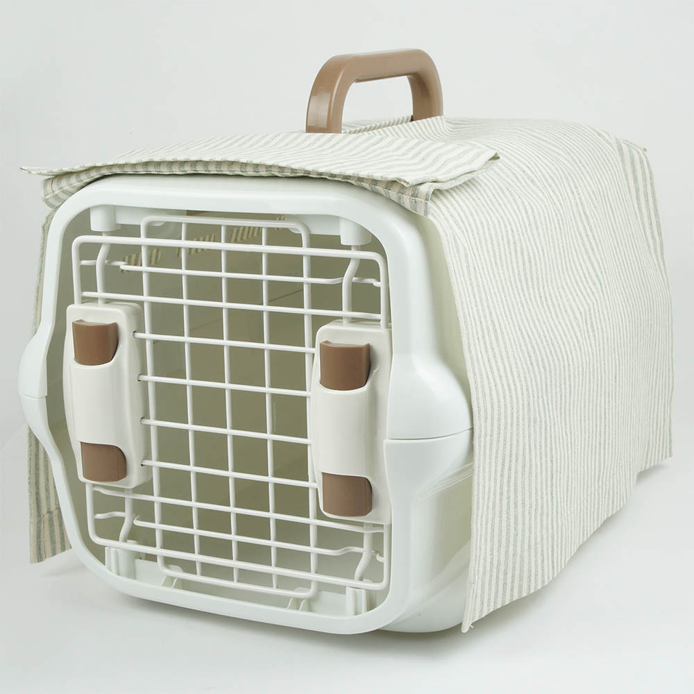 ペットキャリー 目隠し イージーカバー/クレートカバー ブルー