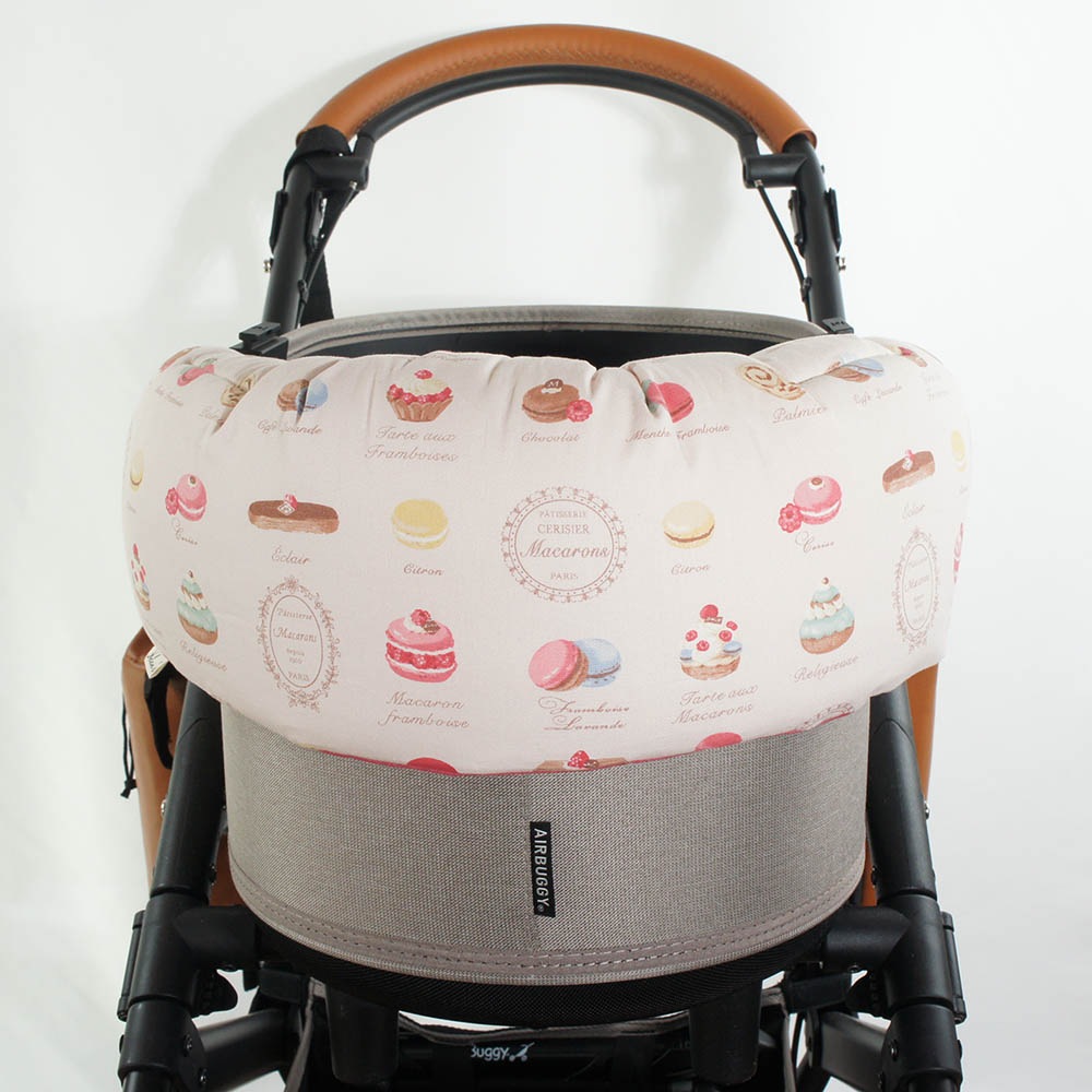 【500円OFF】DOME3レギュラー/ラージ用クッションセット ぷくぷくあごのせクッション＋あごのせ縁無しクッション Mサイズ マカロンピンクドット