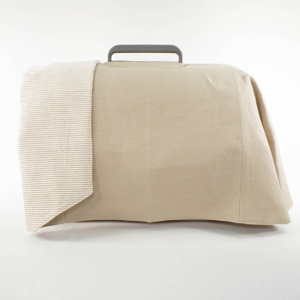 Helen's クレートカバー リトアニアリネン Mサイズ トグルボタン無し