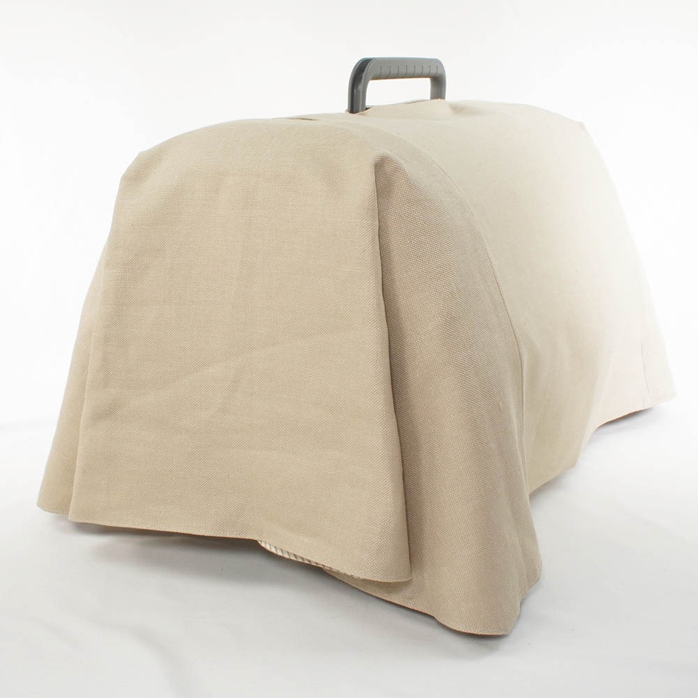 Helen's クレートカバー リトアニアリネン Mサイズ トグルボタン無し