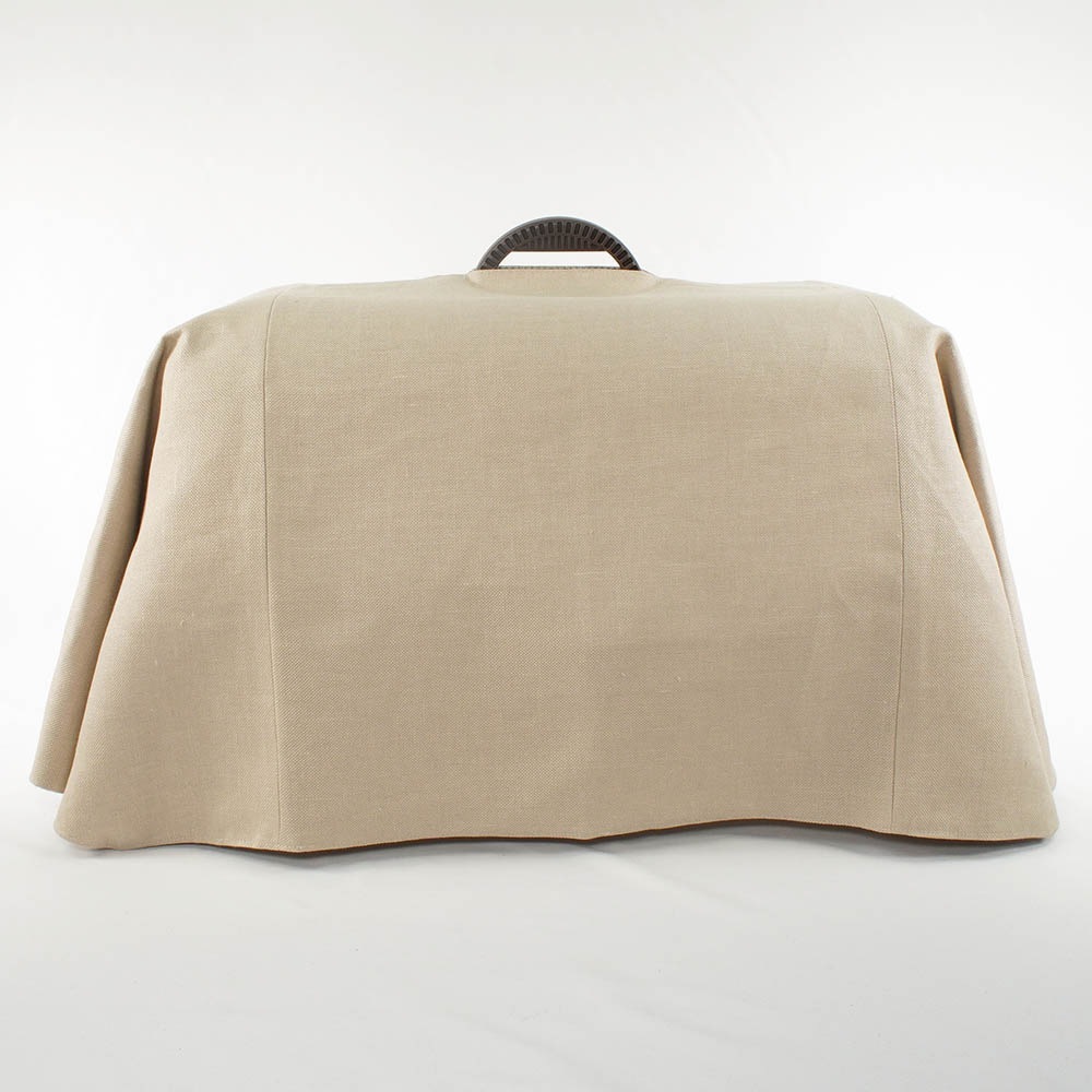 Helen's クレートカバー リトアニアリネン Mサイズ トグルボタン無し