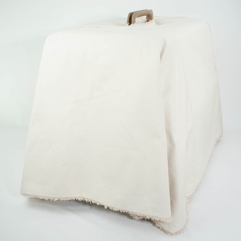 あったか３WAY  キャリーカバーブランケット 生成ファー ＜マルチ幅＞ Ｌサイズ（トグルボタン無し）