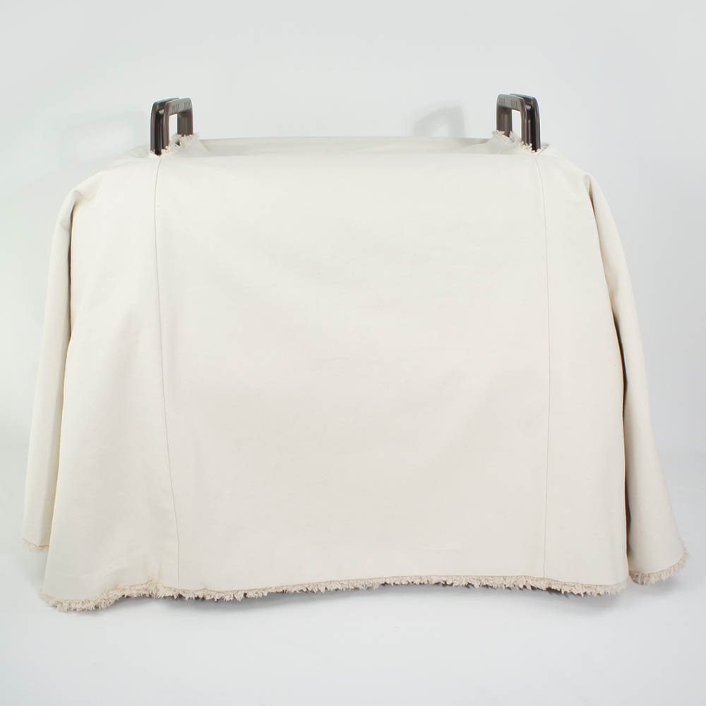 あったか３WAY  キャリーカバーブランケット 生成ファー ＜マルチ幅＞ Ｌサイズ（トグルボタン無し）