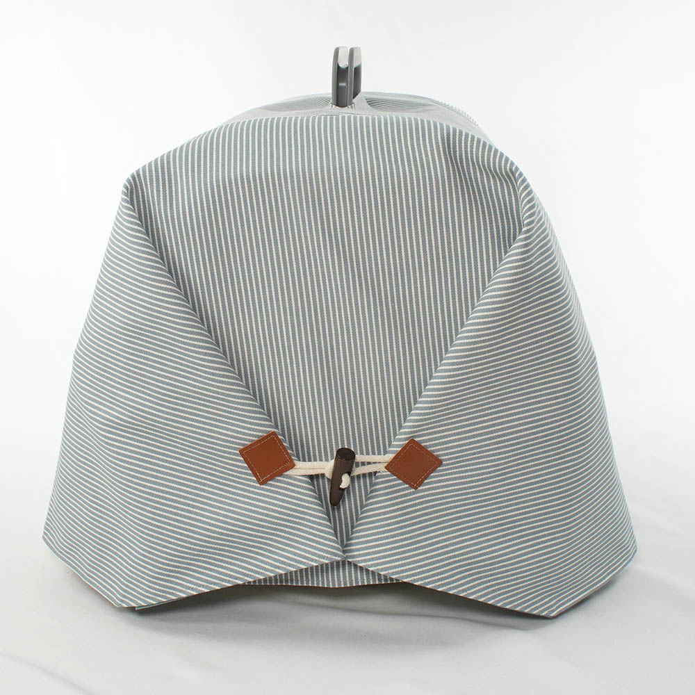 Helen's クレートカバー ヒッコリーデニムサックス Mサイズ トグルボタン付き