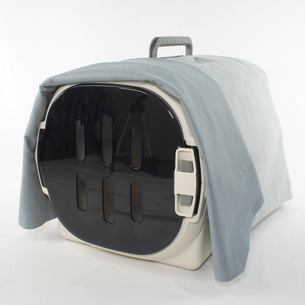 Helen's クレートカバー ヒッコリーデニムサックス Mサイズ トグルボタン付き