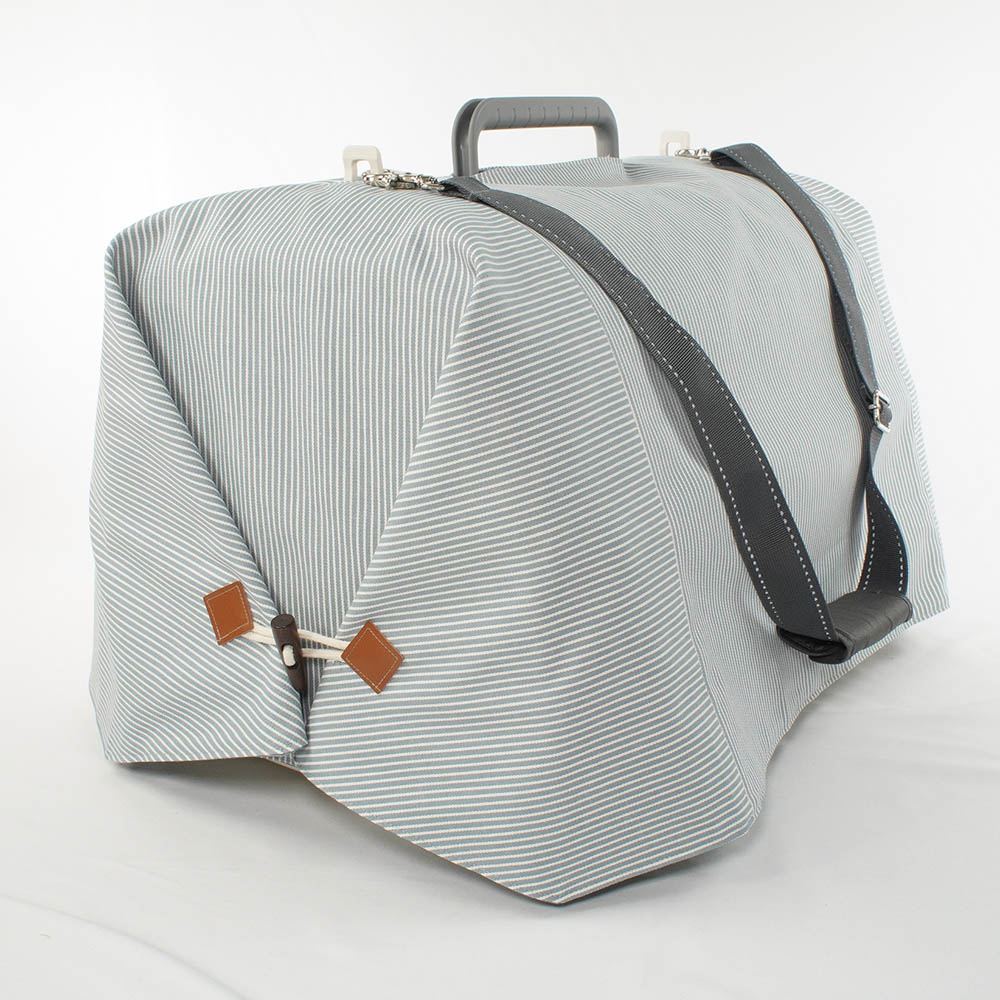 Helen's クレートカバー ヒッコリーデニムサックス Mサイズ トグルボタン付き