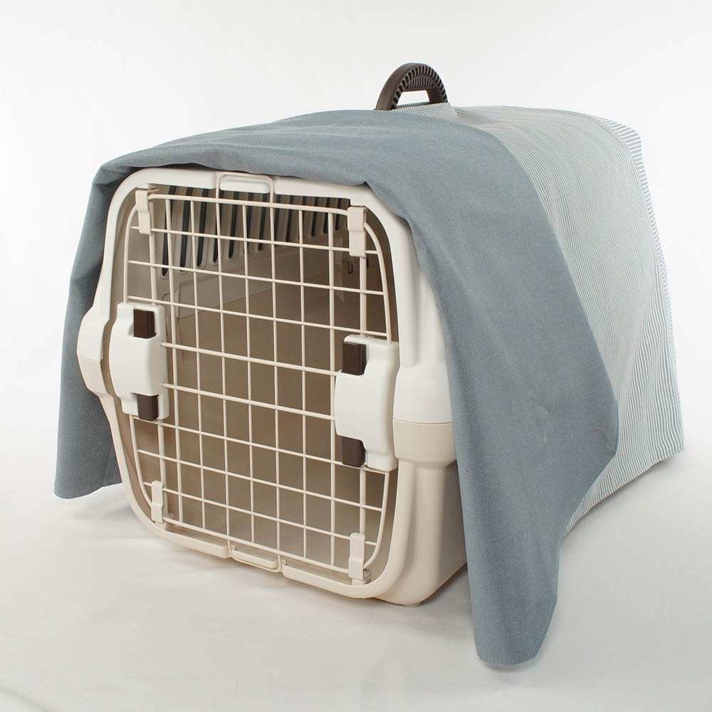 Helen's クレートカバー ヒッコリーデニムサックス Mサイズ トグルボタン付き