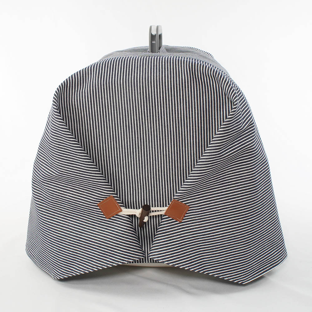 Helen's クレートカバー ヒッコリーデニムネイビー Mサイズ トグルボタン付き