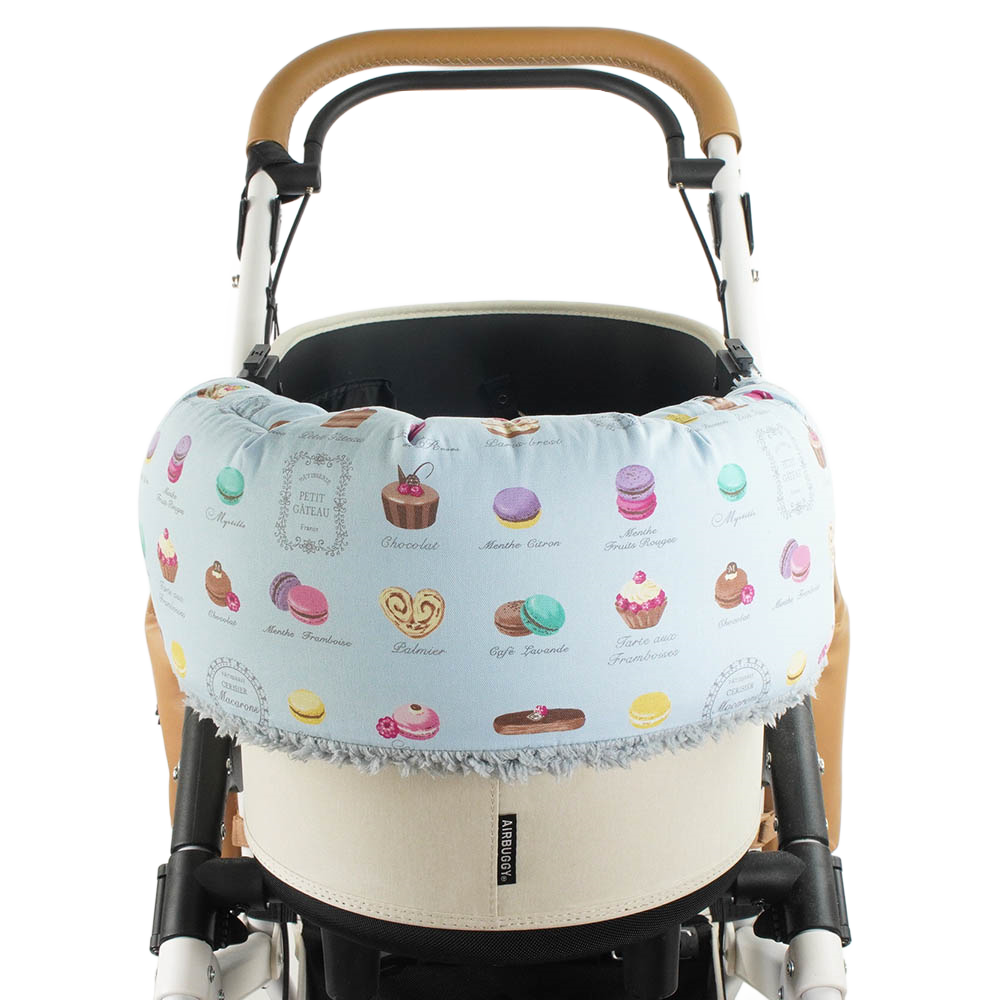 【500円OFF】DOME3レギュラー用クッションセット ぷくぷく あごのせクッション＋キャリークッションベッド Sサイズ マカロンブルーファーサックスブルー