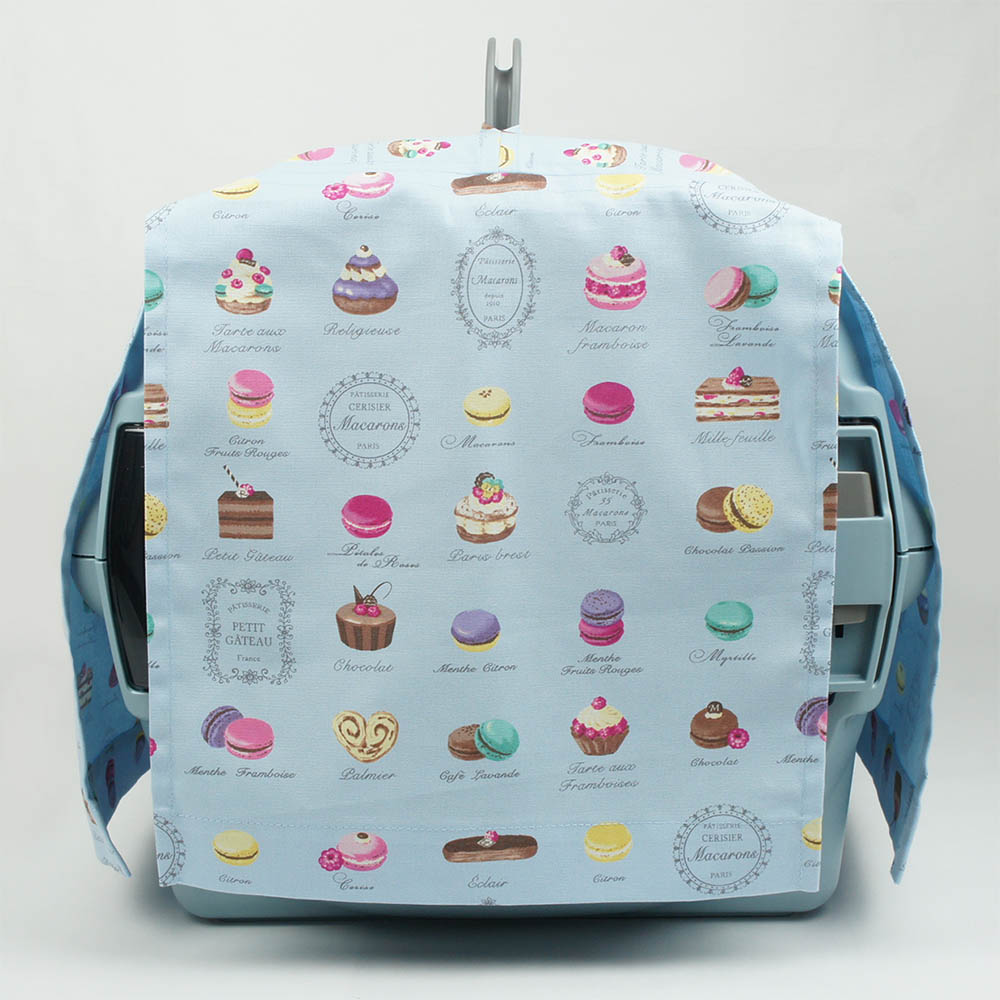 目隠しイージーカバー ショルダーベルト対応 マカロンブルー＜マルチ幅＞ Mサイズ