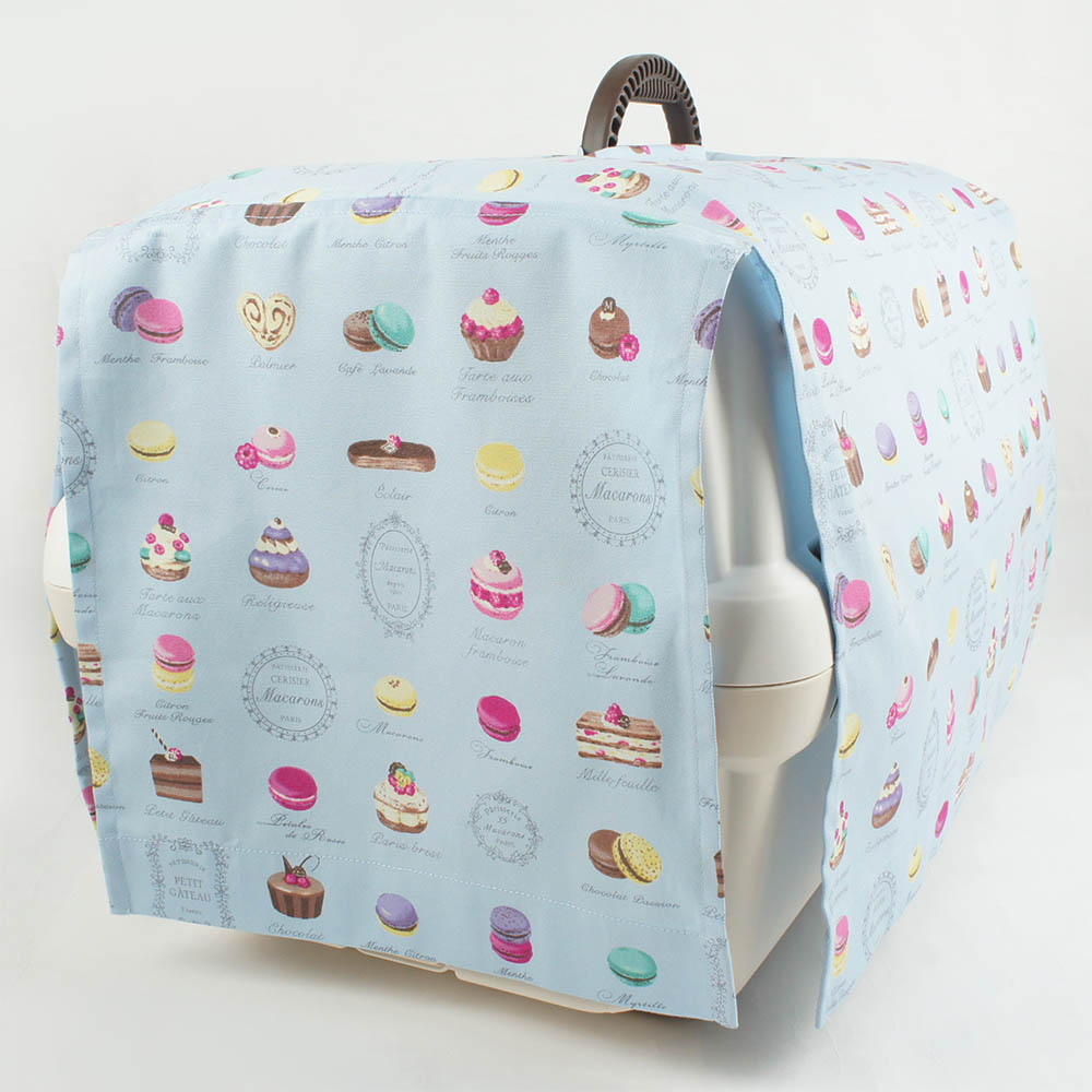 目隠しイージーカバー ショルダーベルト対応 マカロンブルー＜マルチ幅＞ Mサイズ