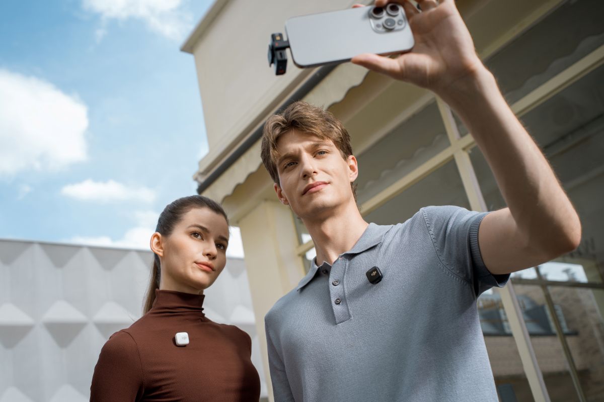 DJI Mic Mini��2 TX + 1 RX + ���ť�������