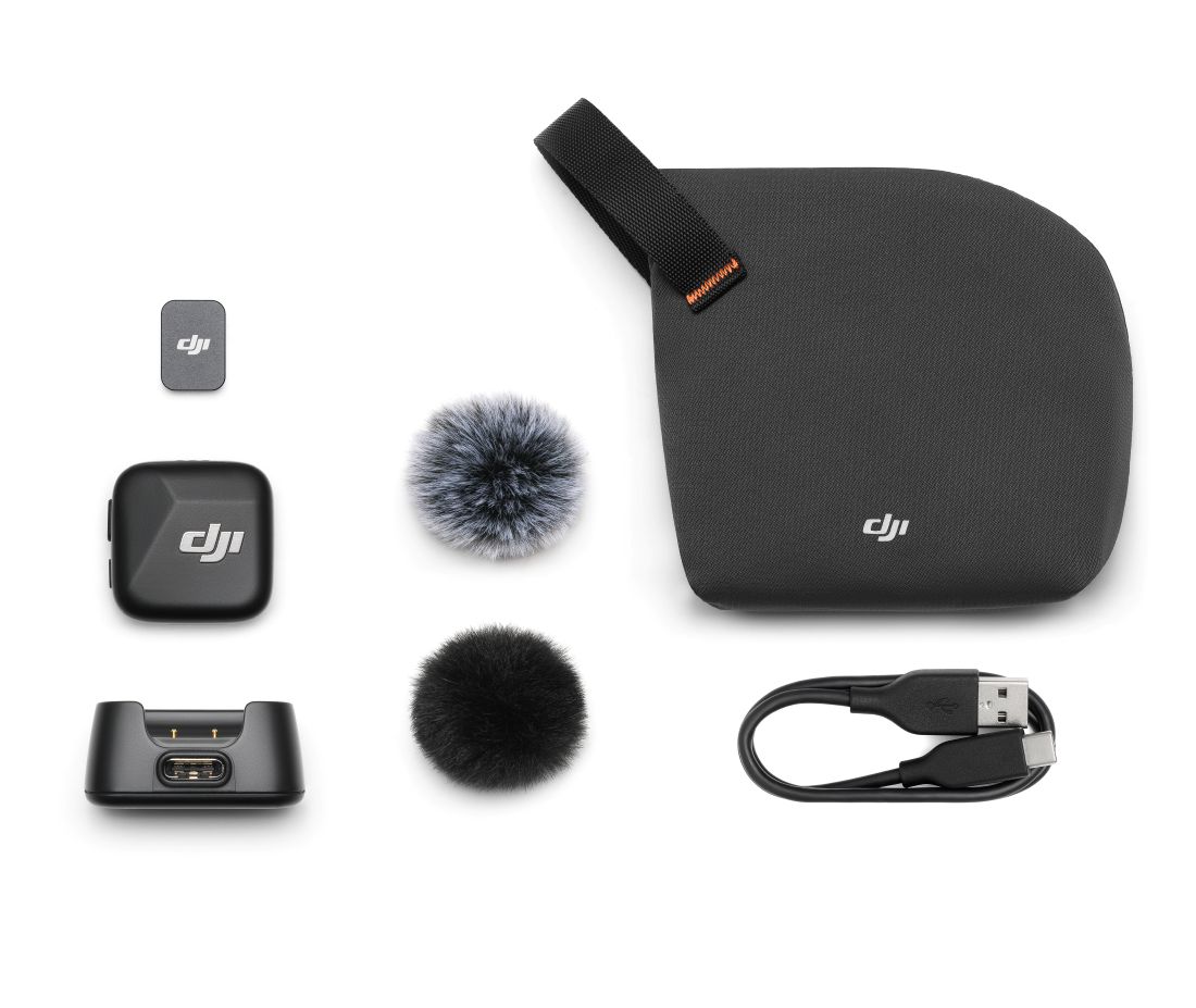 DJI Mic Mini�ȥ�󥹥ߥå����ʥ���ե��˥ƥ��֥�å���