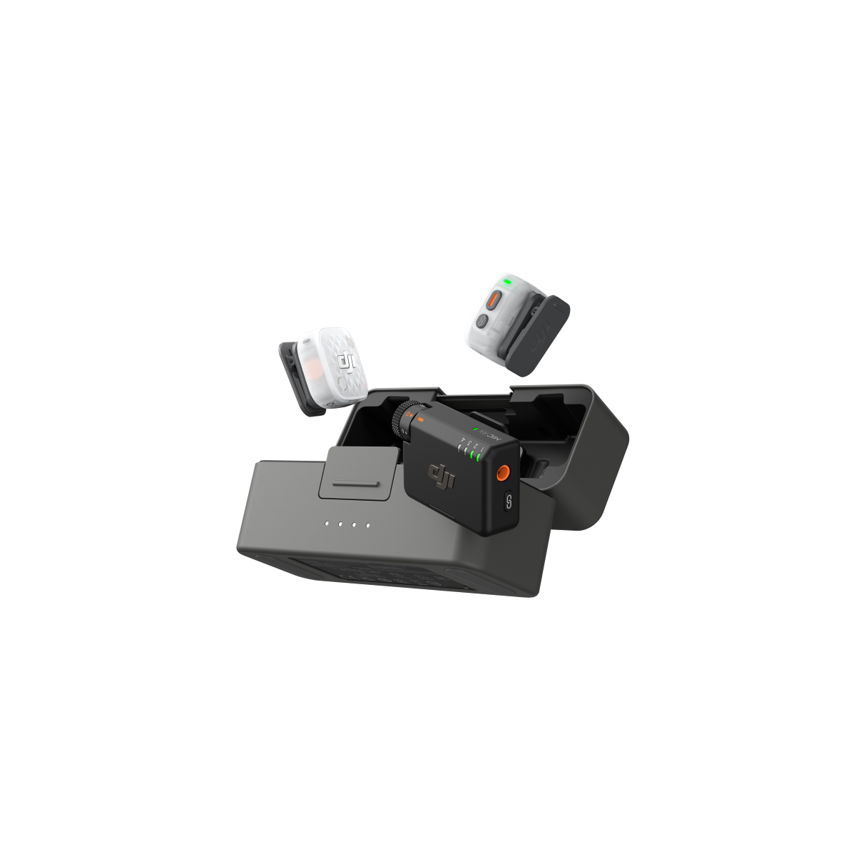 DJI Mic Mini 2S��2 TX + 1 RX + ���ť�������