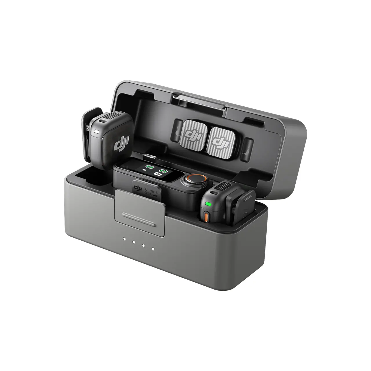 DJI Mic 3��2 TX + 1 RX + ���ť�������