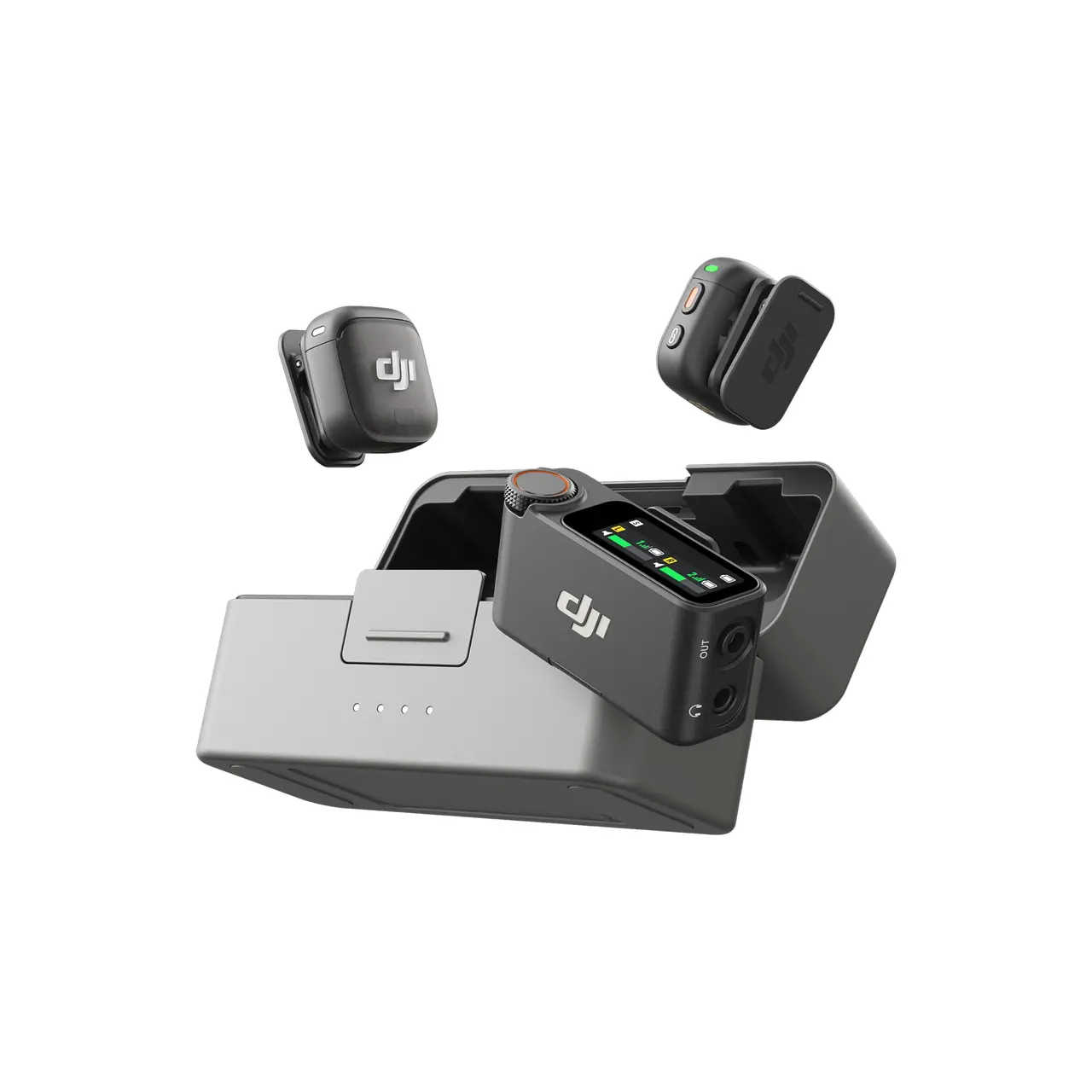 DJI Mic 3��2 TX + 1 RX + ���ť�������