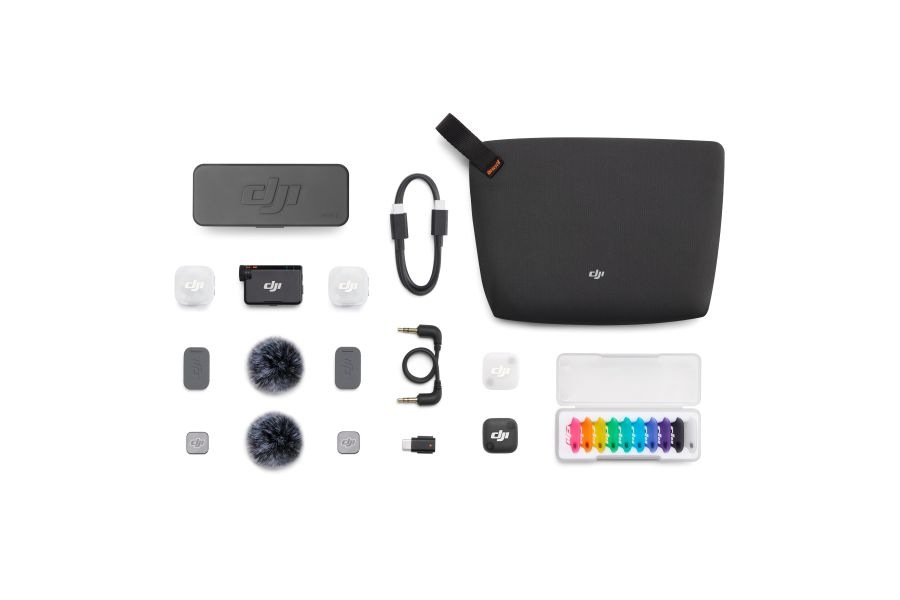 DJI Mic Mini 2��2 TX + 1 RX + ���ť�������