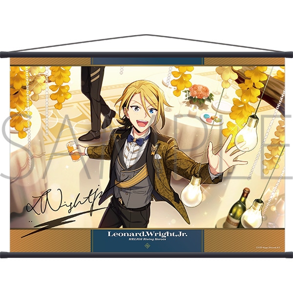 【AGF2022】【通販のみ】2nd Anniv. B2タペストリー／Vol.2　レオナルド・ライト・Jr