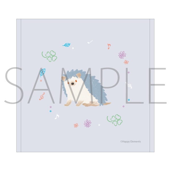 【受注生産】HALINES Hedgehog Heroes ハンドタオル／アッシュ・オルブライト