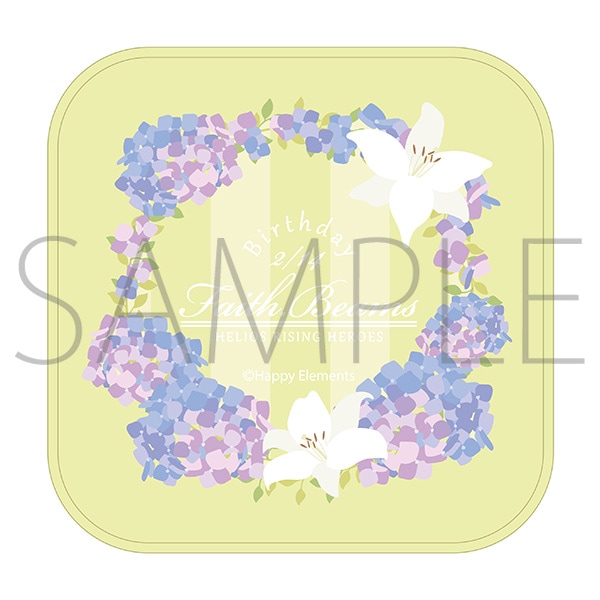 ミニタオル／BIRTHDAY SERIES　フェイス・ビームス