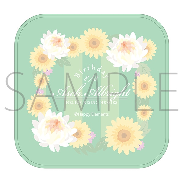 ミニタオル／BIRTHDAY SERIES　アッシュ・オルブライト