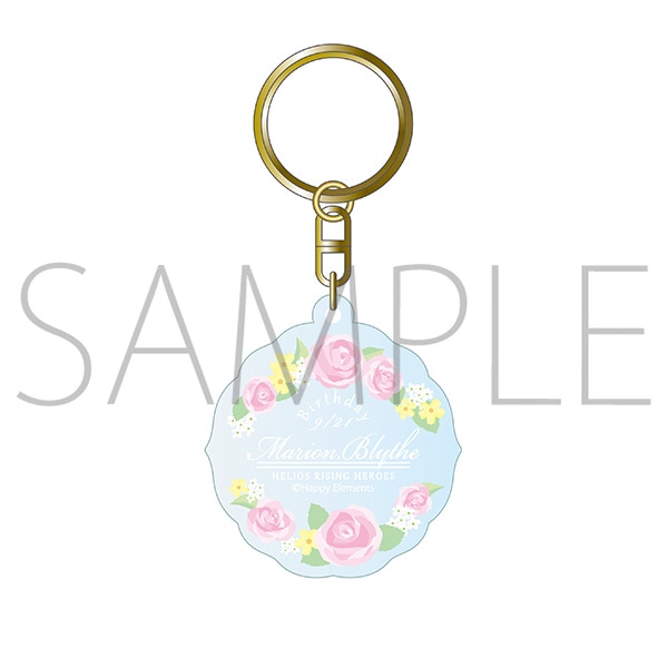 アクリルキーホルダー／BIRTHDAY SERIES　マリオン・ブライス