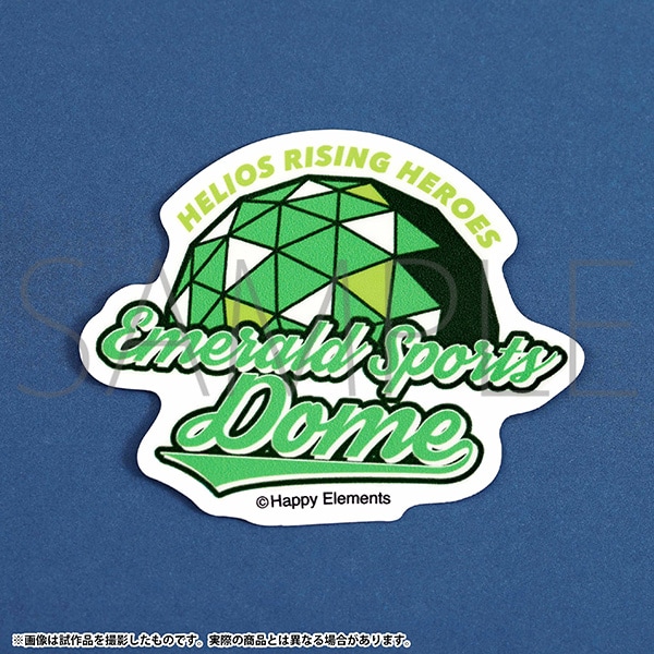 ニューミリオンモチーフステッカー／Emerald Sports Dome
