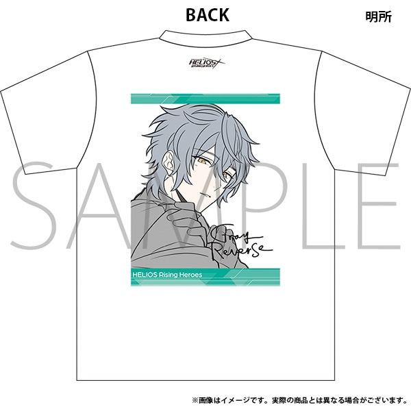 6th Anniversary　シークレットメッセージTシャツ／グレイ・リヴァース