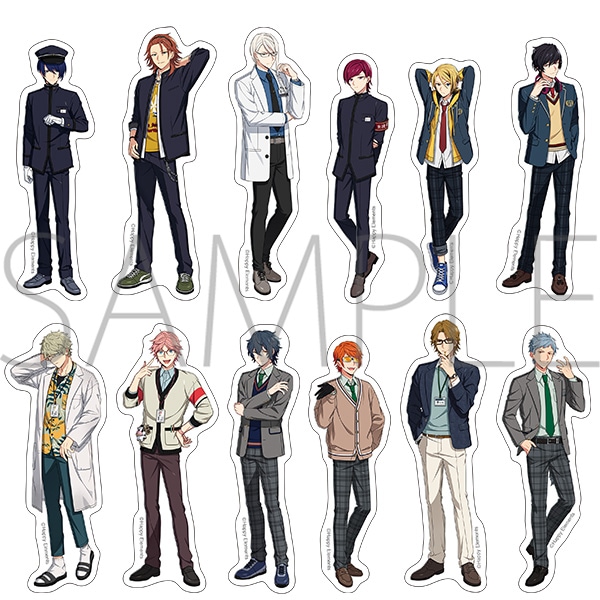 6th Anniversary ダイカットステッカーコレクション／B