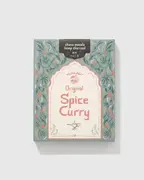 麻炭ひよこ豆のスパイスカレー|麻炭