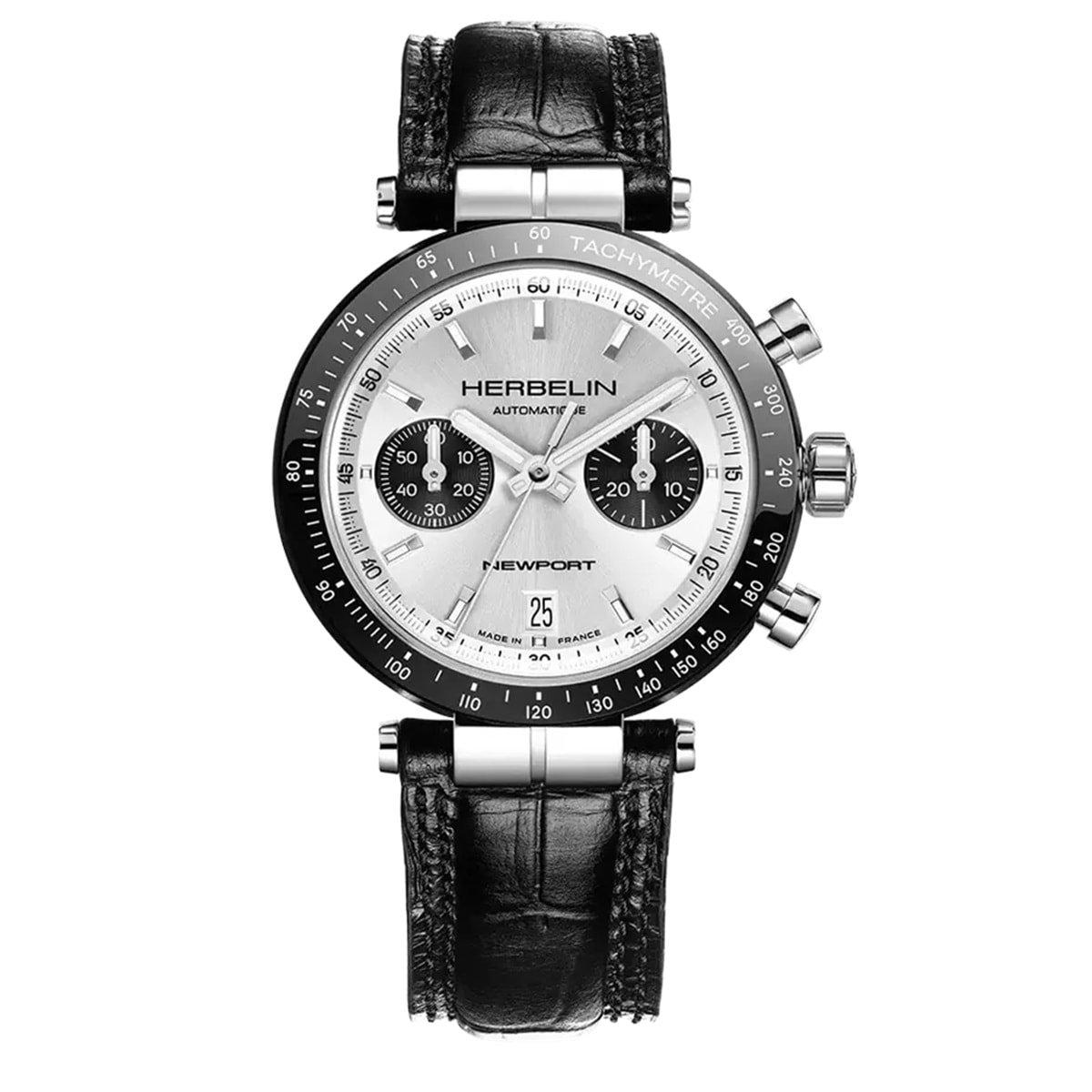 MICHEL HERBELIN 自動巻き時計 シルバー文字盤 NEWPORT 自動巻き メンズ Limited Edition シルバー | NEWPORT