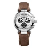 NEWPORT クロノグラフ クオーツ メンズ FKMベルト ネイビー 青文字盤