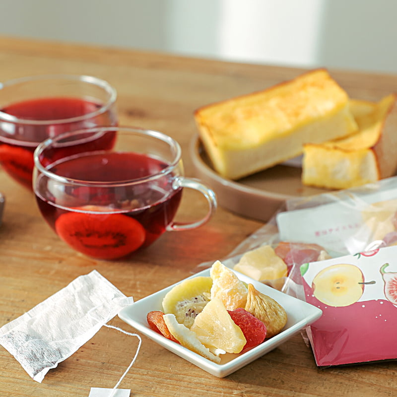 果実園のフルーツハーブティー｜ ハーベストのフルーツティー