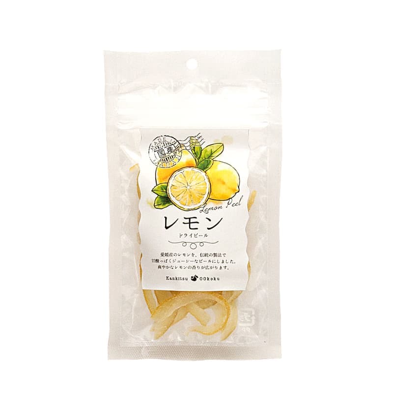 愛媛産レモンピール美味しくて健康に