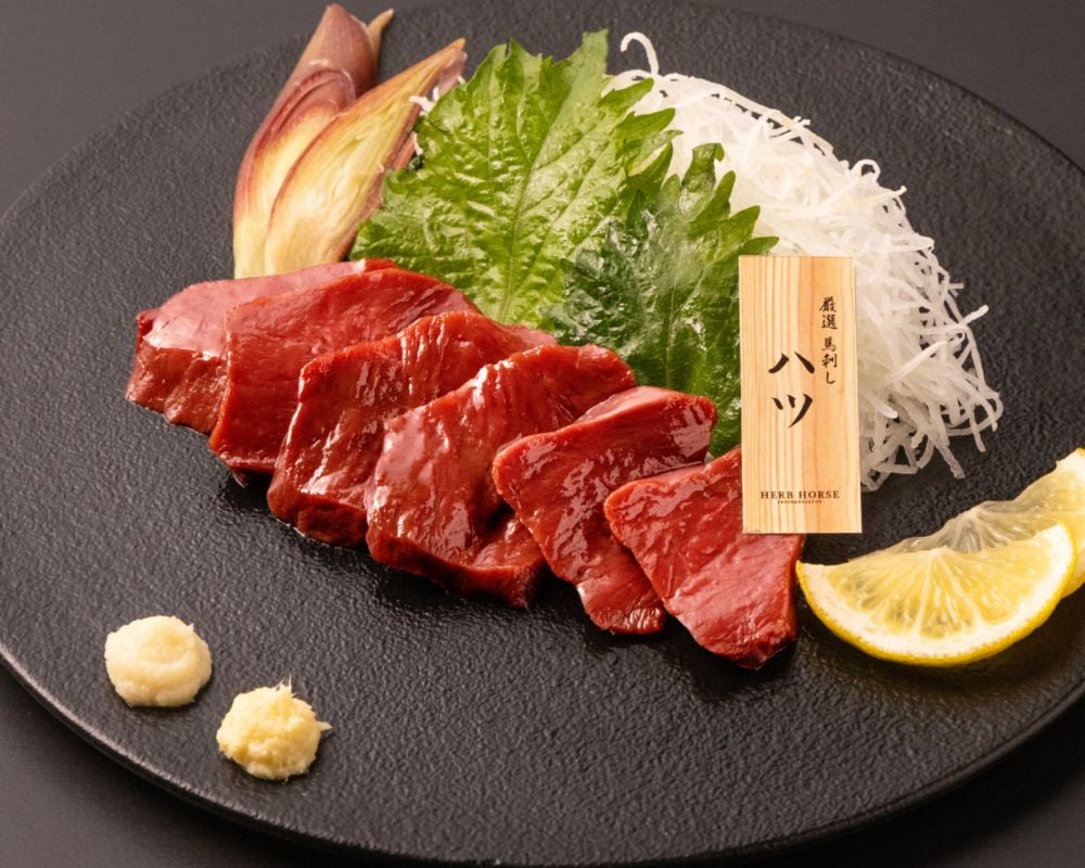 馬刺し ハツ 約500g｜馬刺し・馬肉通販専門店｜お取り寄せ馬刺し通販