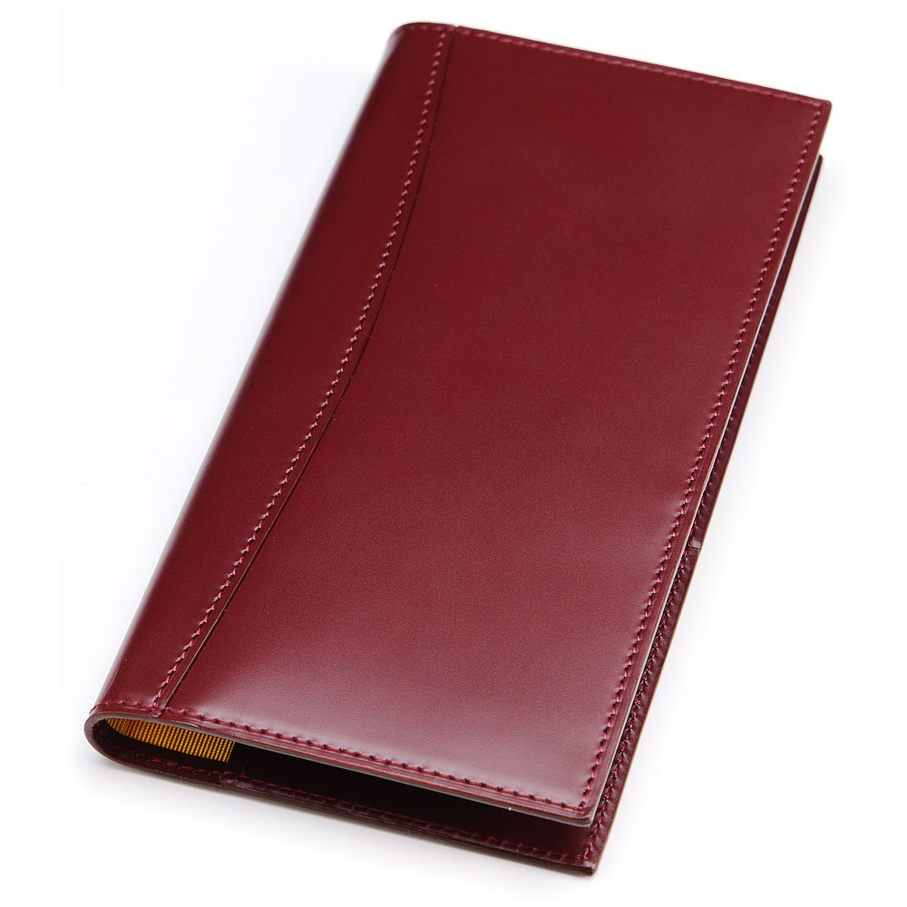 NOLTY ウィック レザーカバー(グロスタイプ)ワイン【ネコポス(メール便)不可】[8952]-NOLTY 能率手帳・書籍・通信教育のJMAM  eショップ