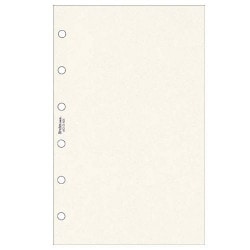 システム手帳用リフィル A5 無地(ホワイト) 50枚入り[A5438][M