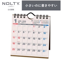 ドゥカティ*卓上カレンダー*新品未使用品 2026年1月始まり NOLTY(ノルティ) カレンダー卓上（A6変型）[C227][M