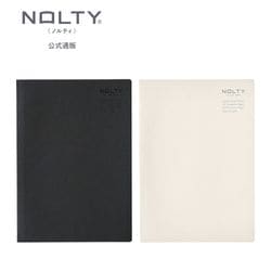 NOLTY 補充ノート A5 横罫6.0mm（ブラック,グレー）[8934