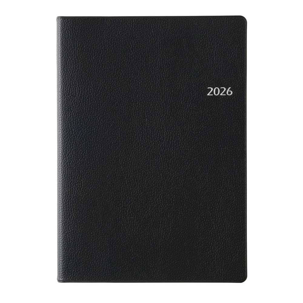 2026年1月始まり手帳 ウィークリー NOLTY(ノルティ) リフレ6(ブラック