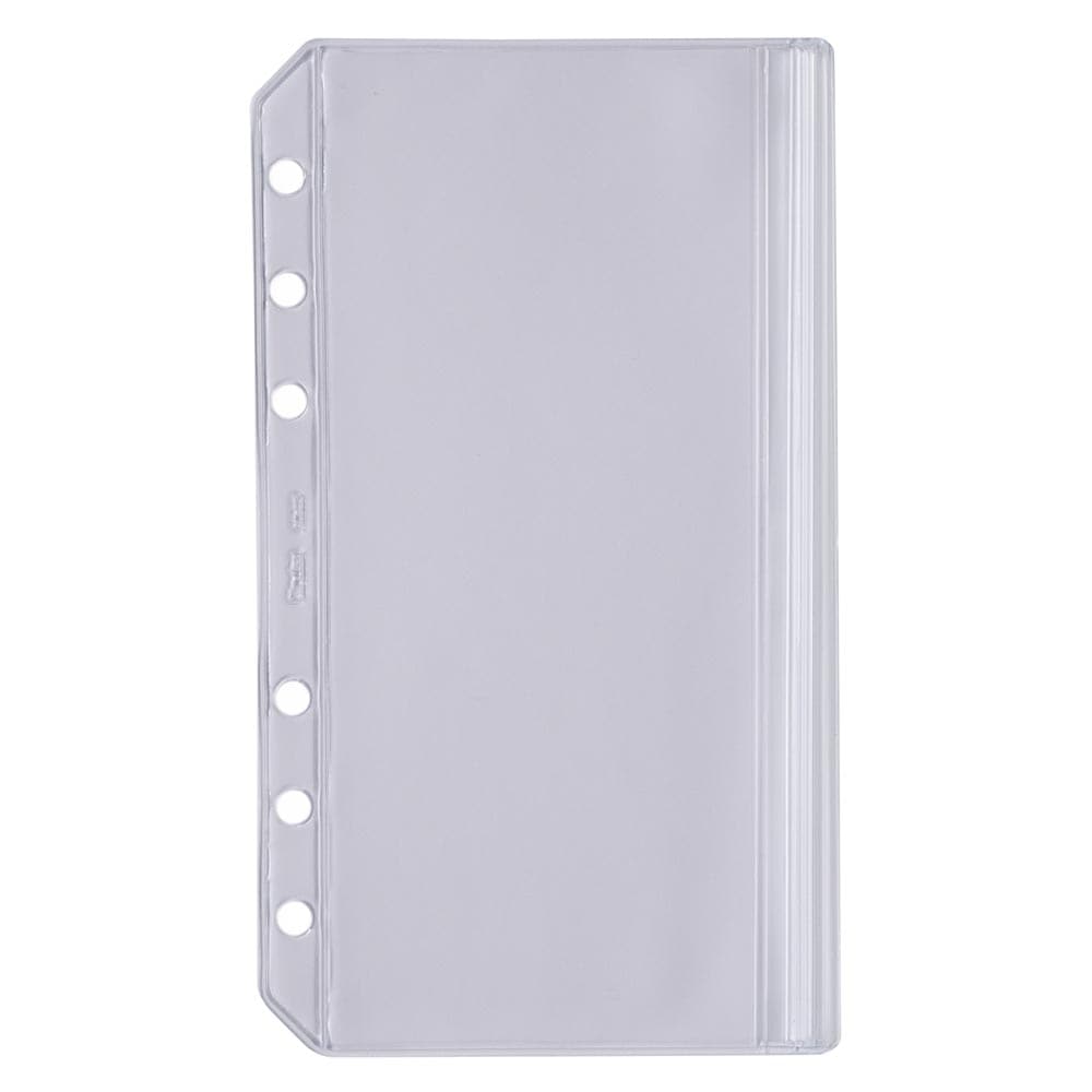 システム手帳用リフィル バイブルサイズ 仕切り付きポケット[665][M便