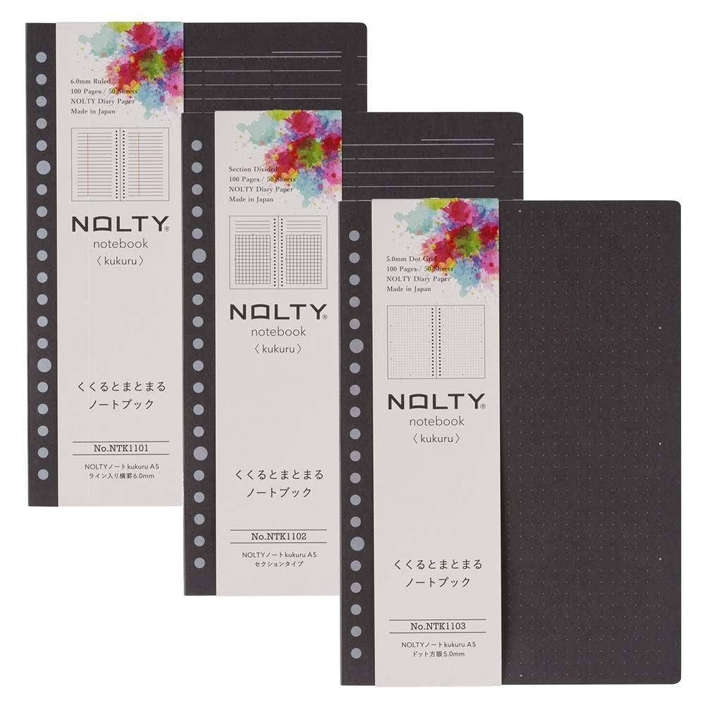 �Σϣ̣ԣ٥Ρ��� kukuru A5 (�饤�����겣��6.0mm,��������󥿥���,�ɥå�����5.0mm)[NTK1101,NTK1102,NTK1103][M�� 5/26]