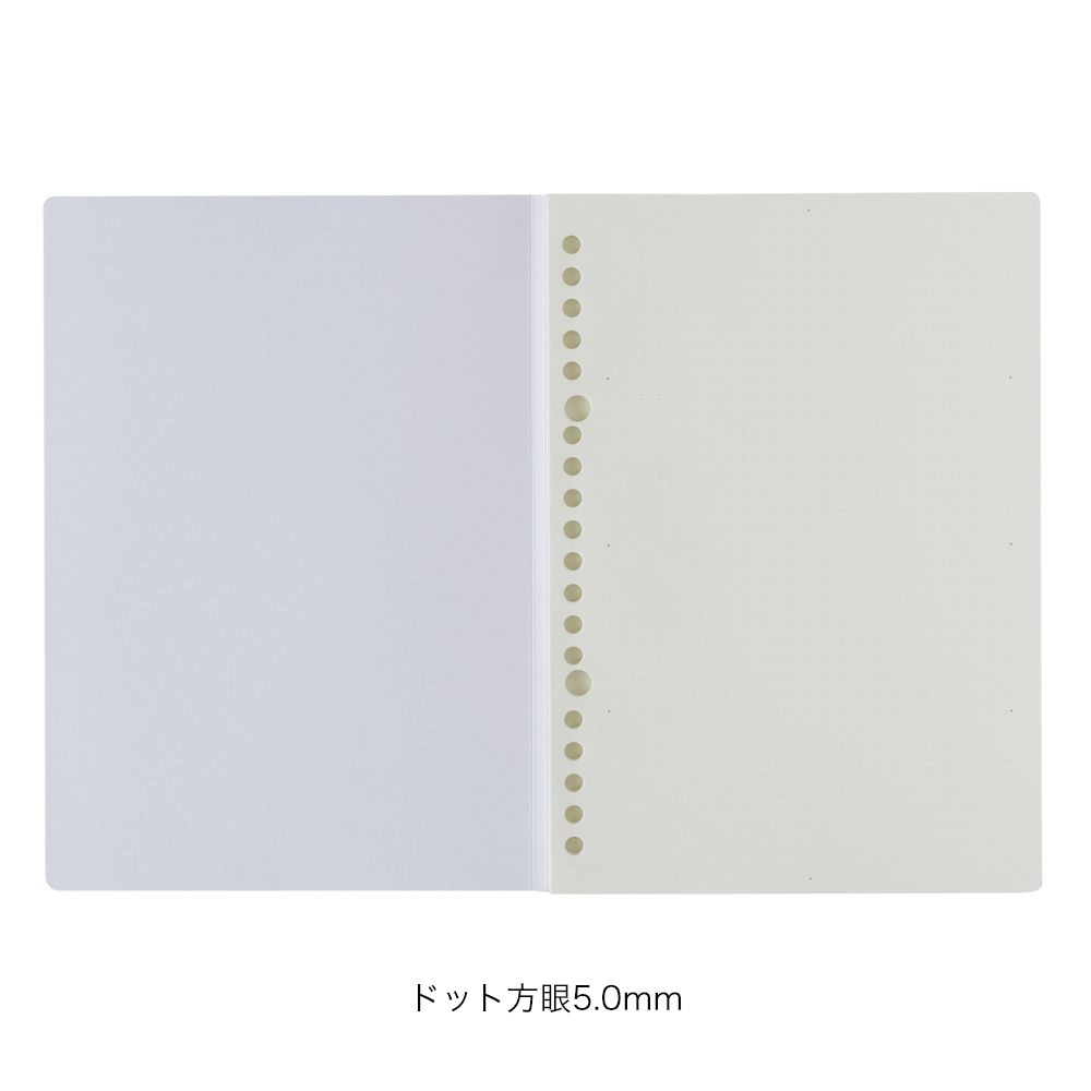 NOLTYノート kukuru A5 (ライン入り横罫6.0mm,セクション
