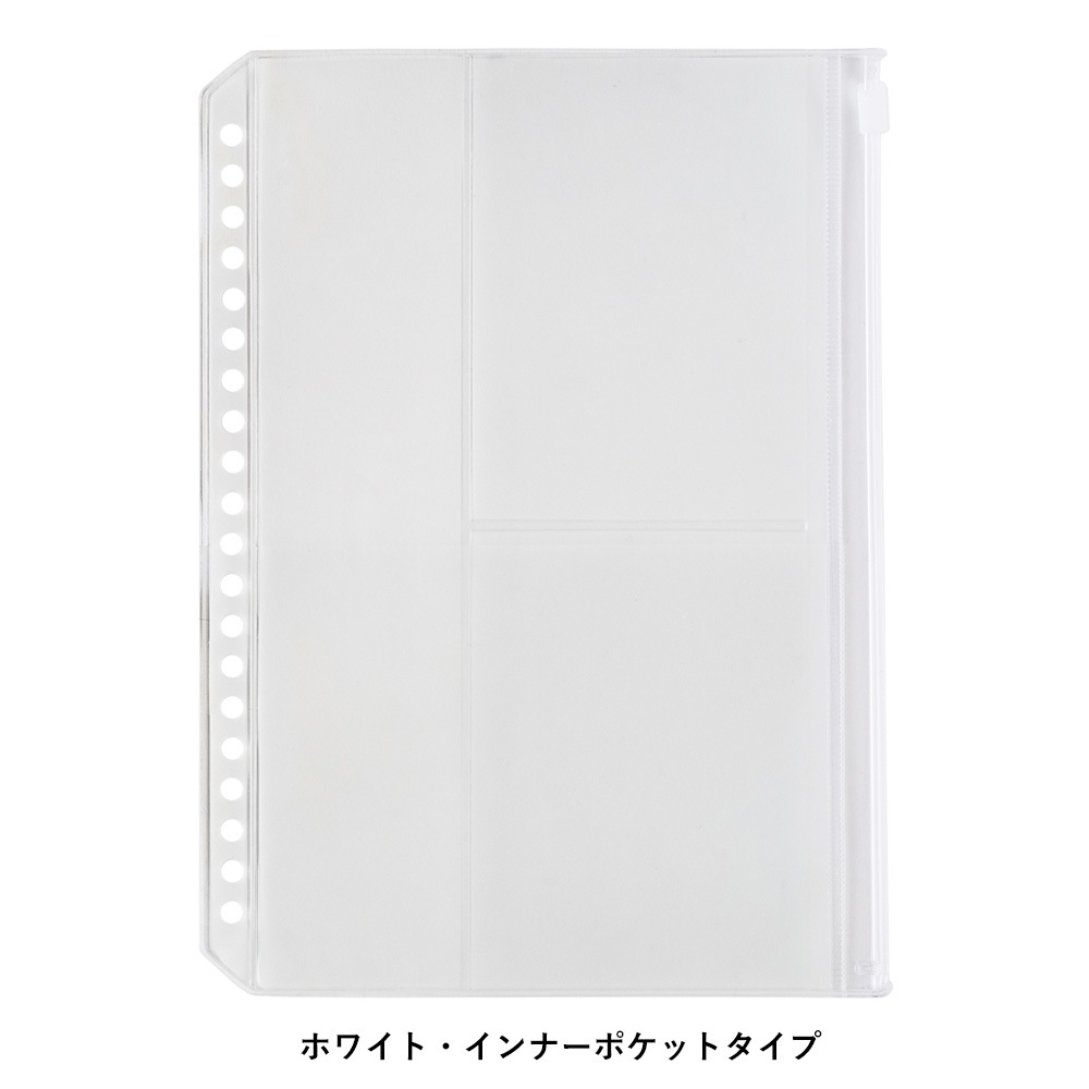 NOLTYノート kukuru A5 ジッパーポーチ(ブラック アウト