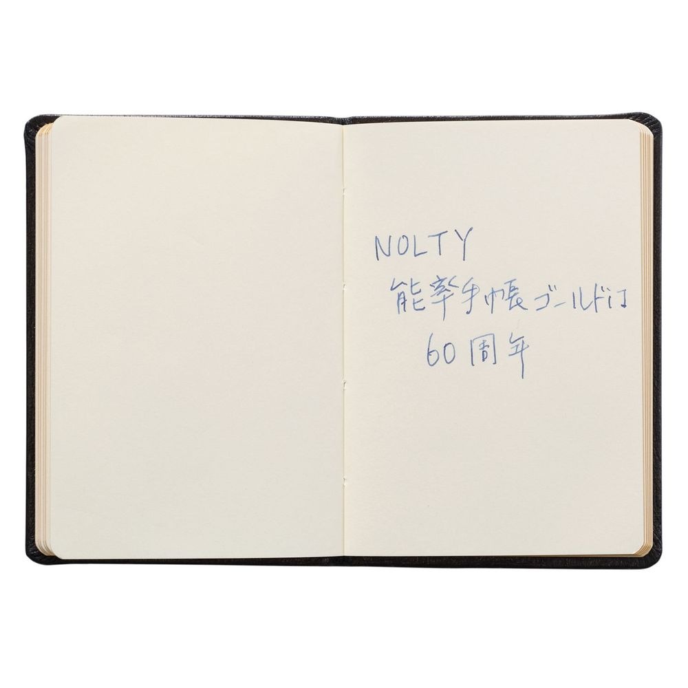 【完売】【NOLTY 能率手帳ゴールド60周年記念商品】NOLTY 能率手帳ゴールド60th　 キャップレス万年筆（EF）[GPN001]※11月11日11時より予約販売開始シリアルナンバー付-NOLTY 能率手帳・書籍・通信教育のJMAM  eショップ