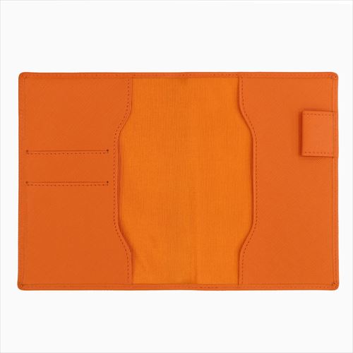 通販限定 B6本革手帳カバー グレース マンダリンオレンジ ネコポス メール便 不可 3748 手帳カバー Nolty 能率手帳 書籍 通信教育のjmam Eショップ